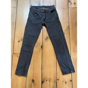 Levi Men's Faded Black 511 Denim Jeans. Size W30 L32